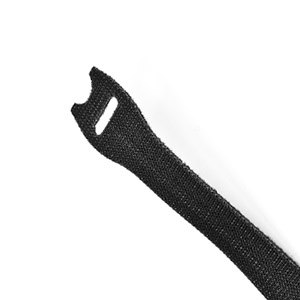 Cable Management Accessory, VELCRO Brand ONE-WRAP Cable Tie, .5 x 75',  Black, HVFBK575